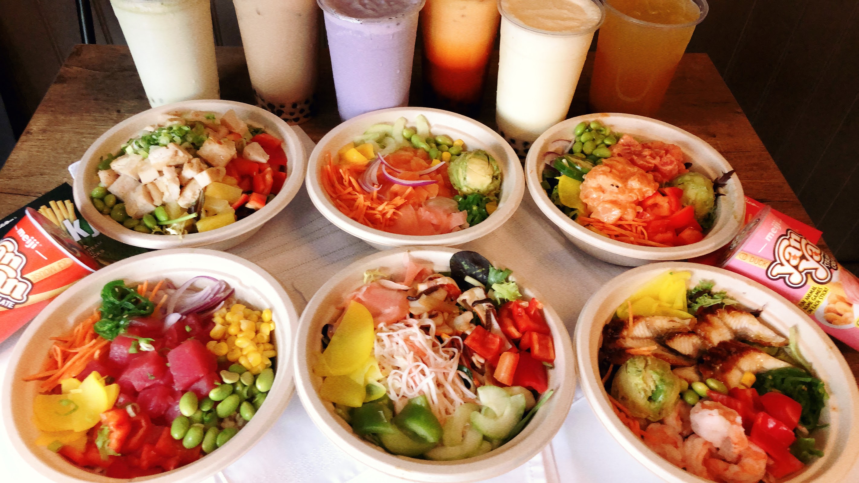 Poke Express and boba tea time photo 1
