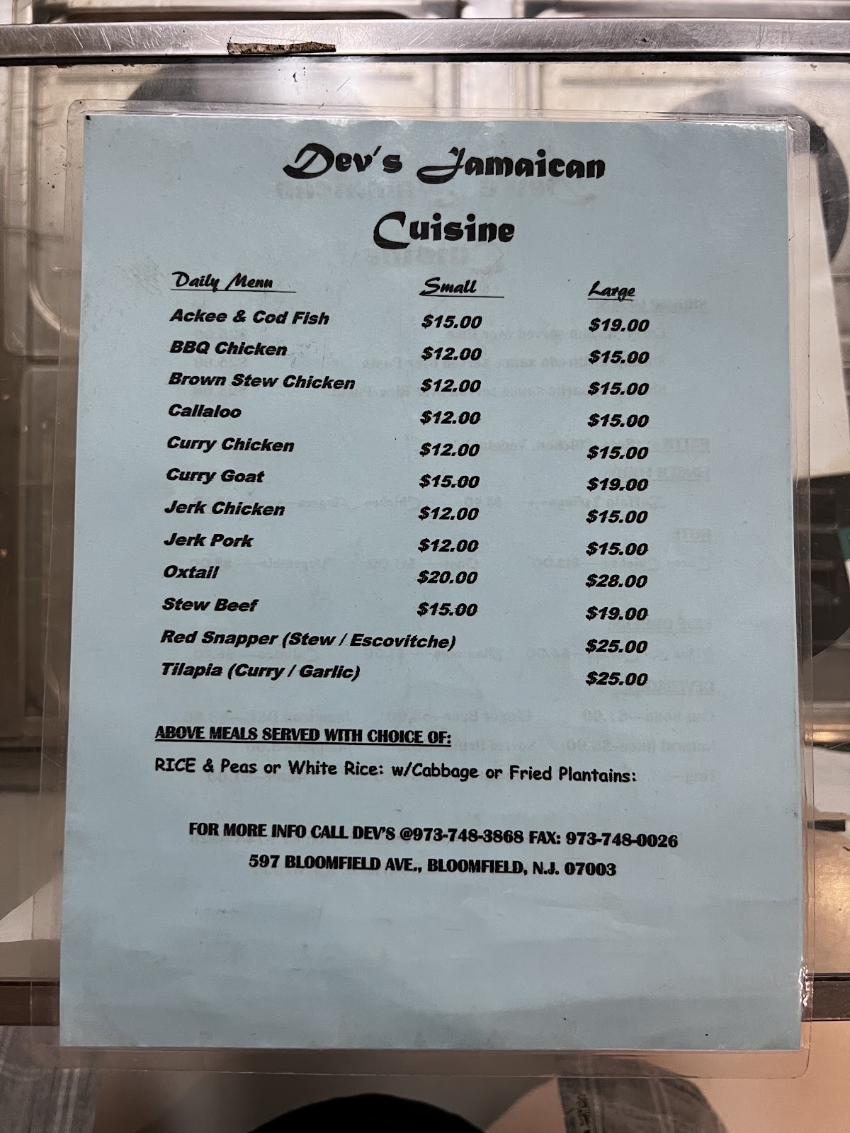 Dev's Jamaican Cuisine photo 2